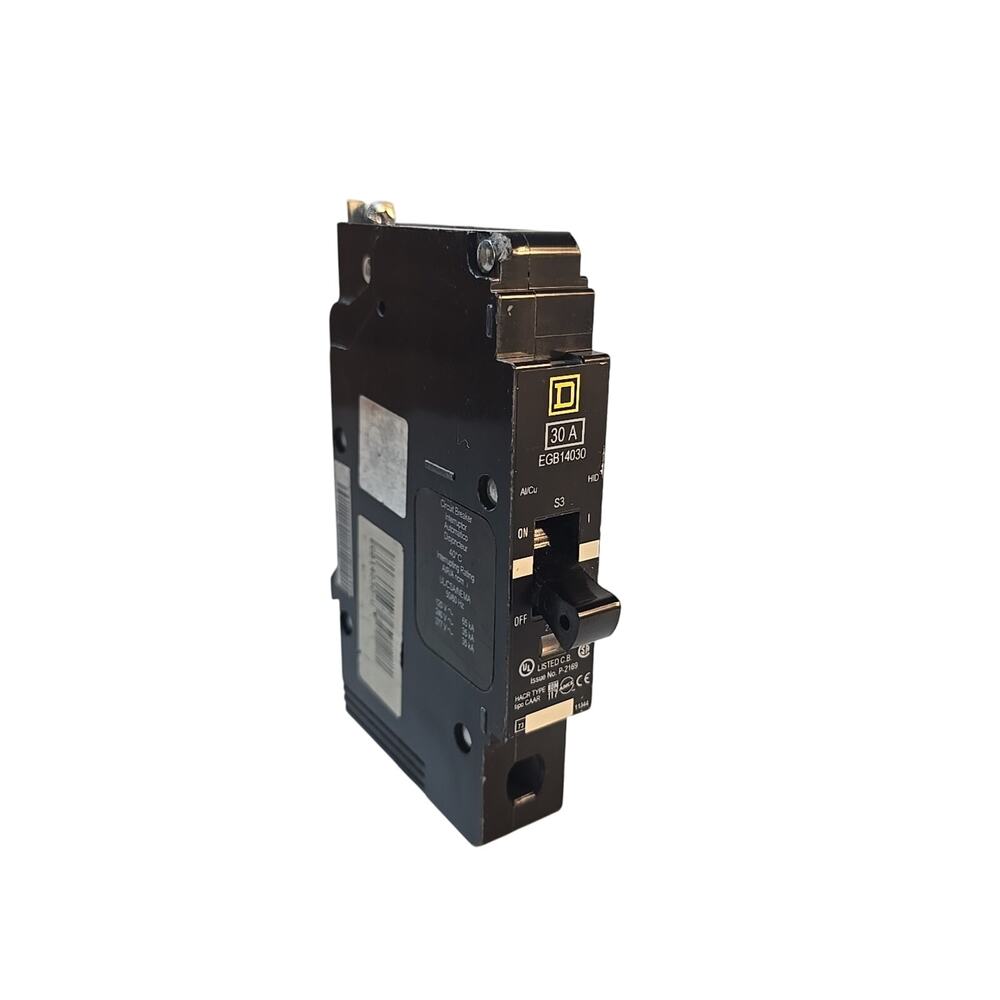 Square D EGB14030 Bolt-On Circuit Breaker 30A 277V 1P 1PH Type EGB 30 Amp 1 Pole